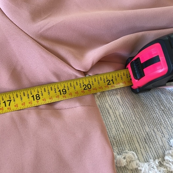 NINE WEST Blouse with Bow Tie Sleeves in Dusty Pink   | M - Picture 6 of 8